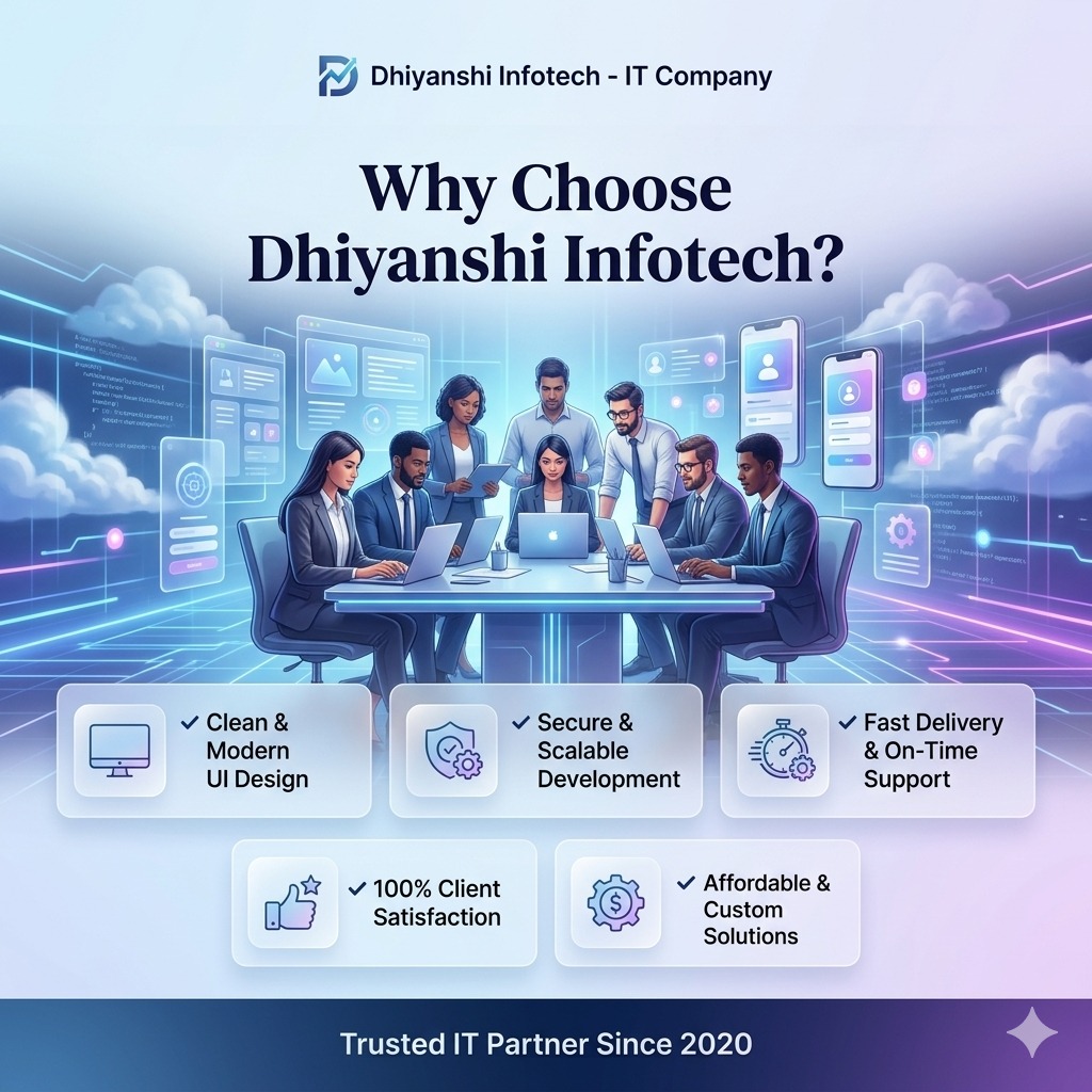 Why choose Dhiyanshi Infotech